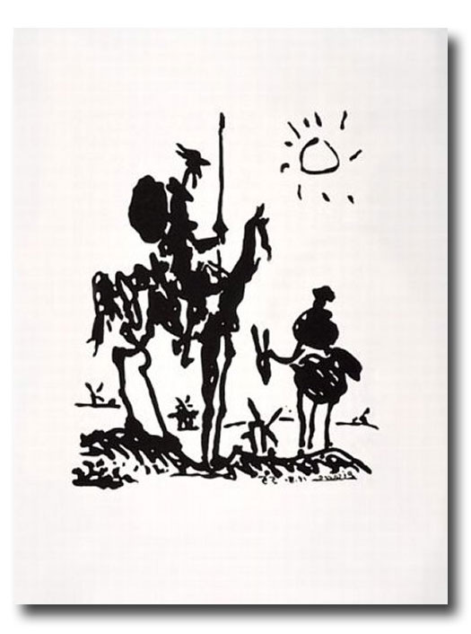 Pablo Picasso Don Chisciotte pablo picasso don chisciott